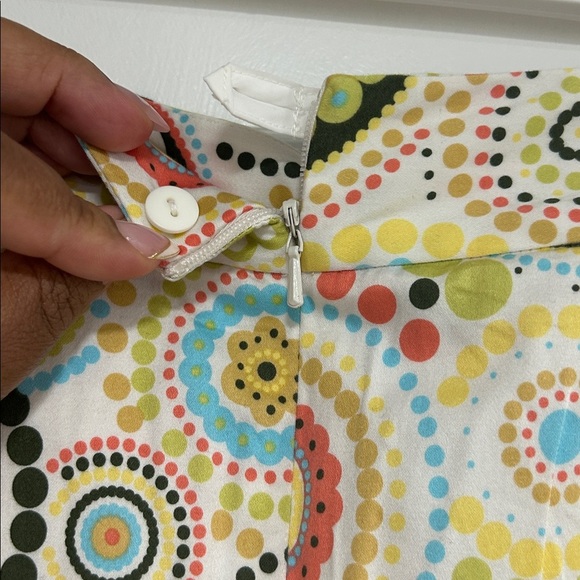 Talbots Multicolor Circle Pattern Skirt - Picture 3 of 6